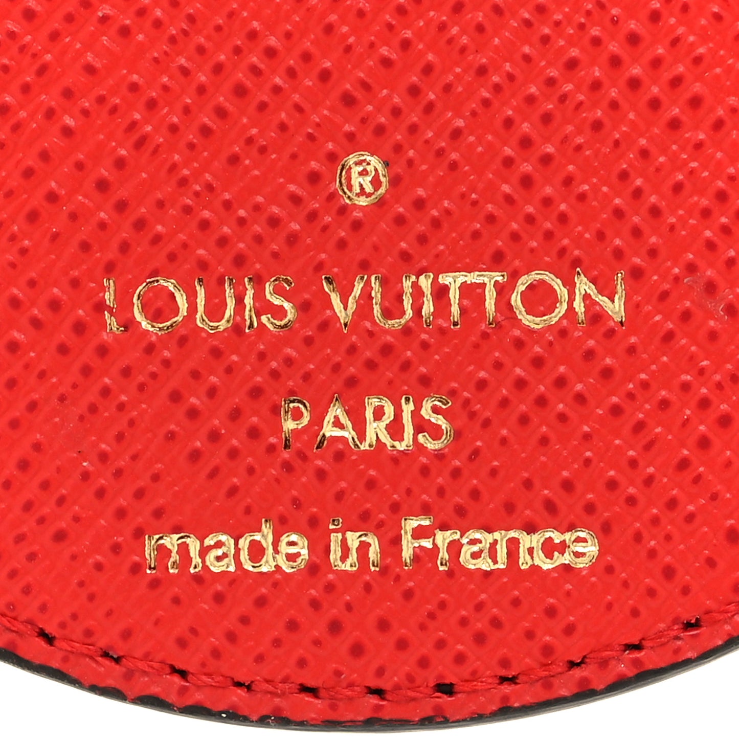 Monogram 2020 Christmas Animation Bumper Cars Bag Charm Key Ring Coquelicot
