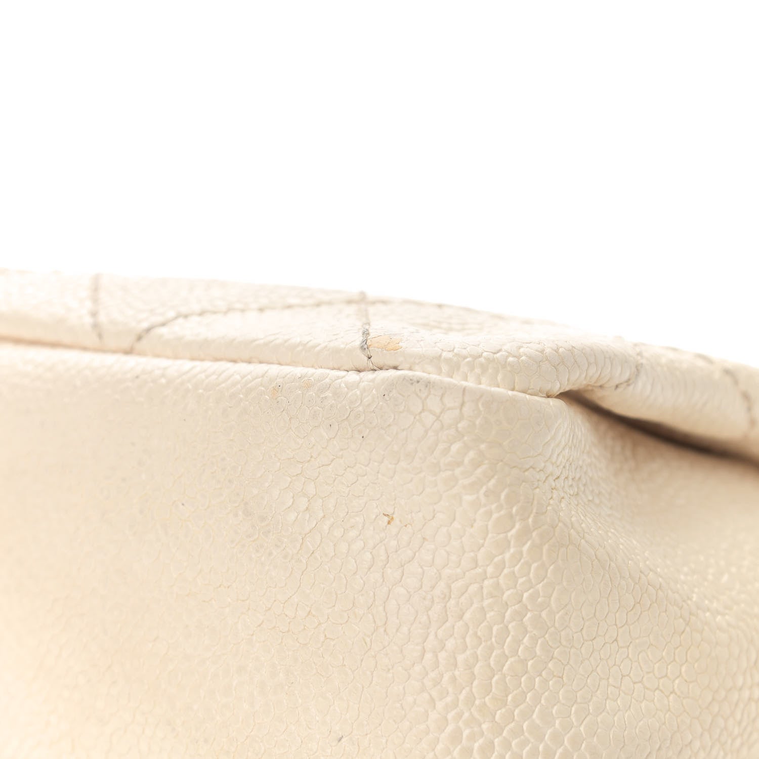 Chanel Caviar Quilted Medium Simply CC Flap White 15 of 22