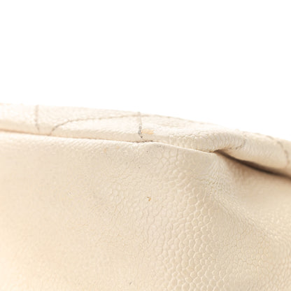 Chanel Caviar Quilted Medium Simply CC Flap White 15 of 22