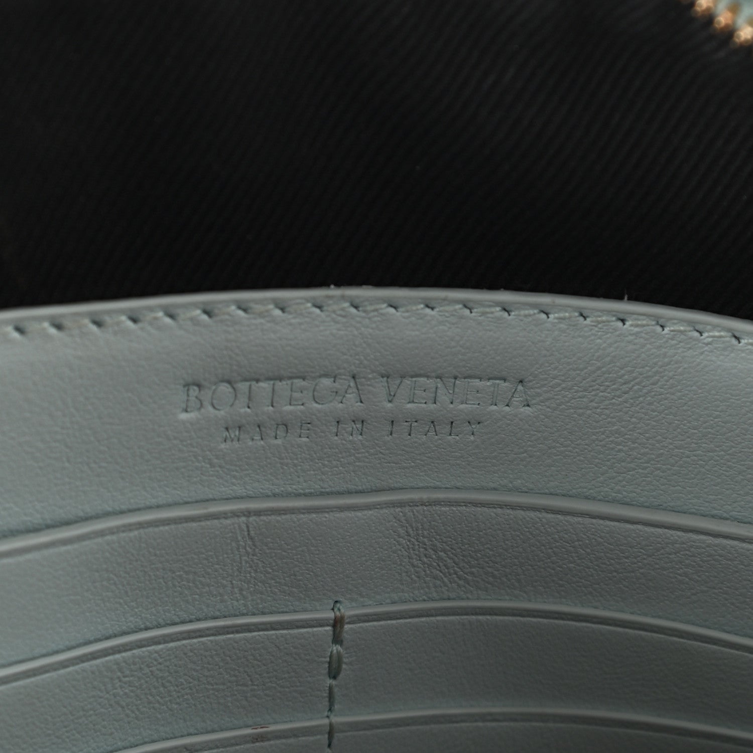 Bottega Veneta Nappa Intrecciato Large Flat Zip Pouch Spearmint 6 of 13