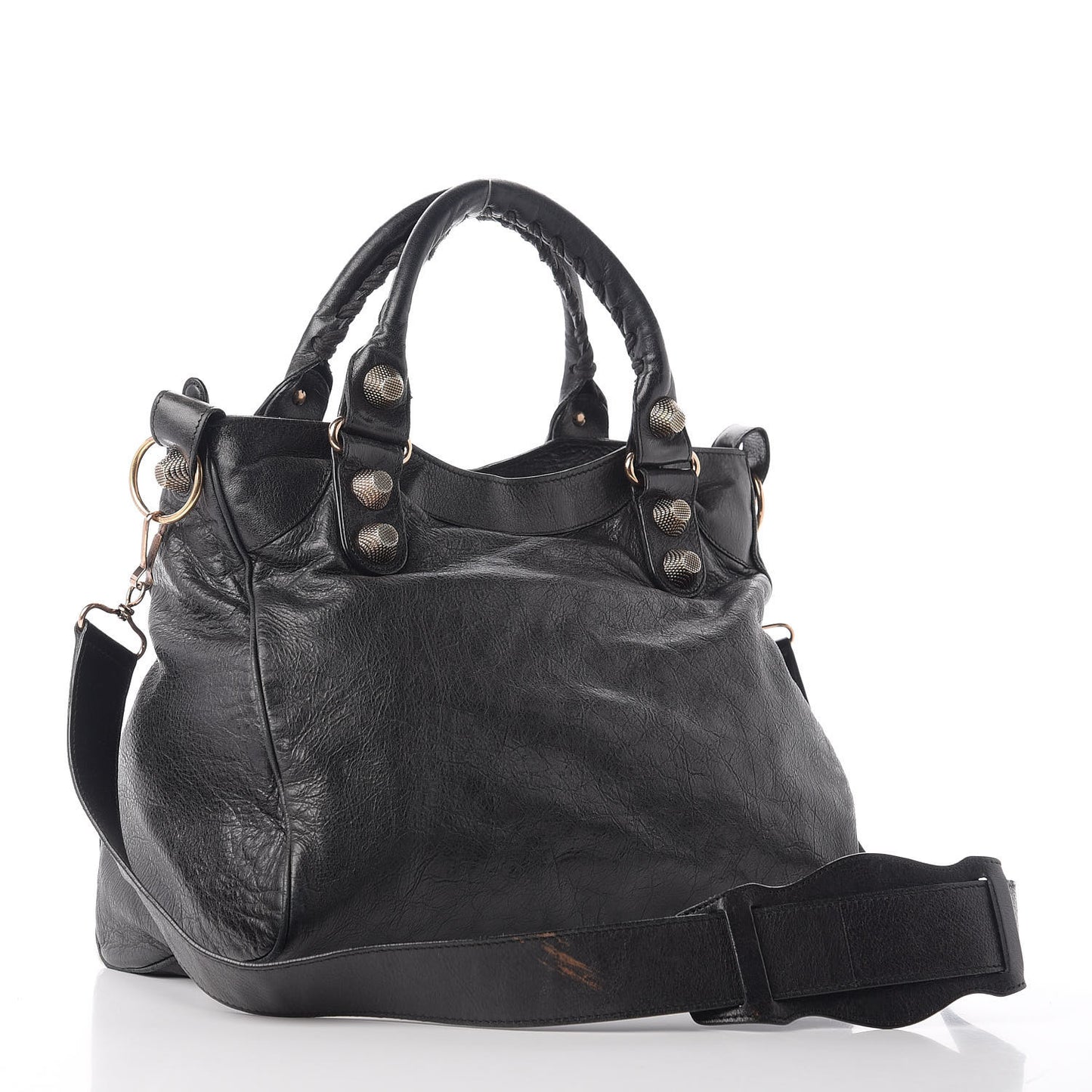 Agneau Giant 21 Rose Gold Hardware Velo Black