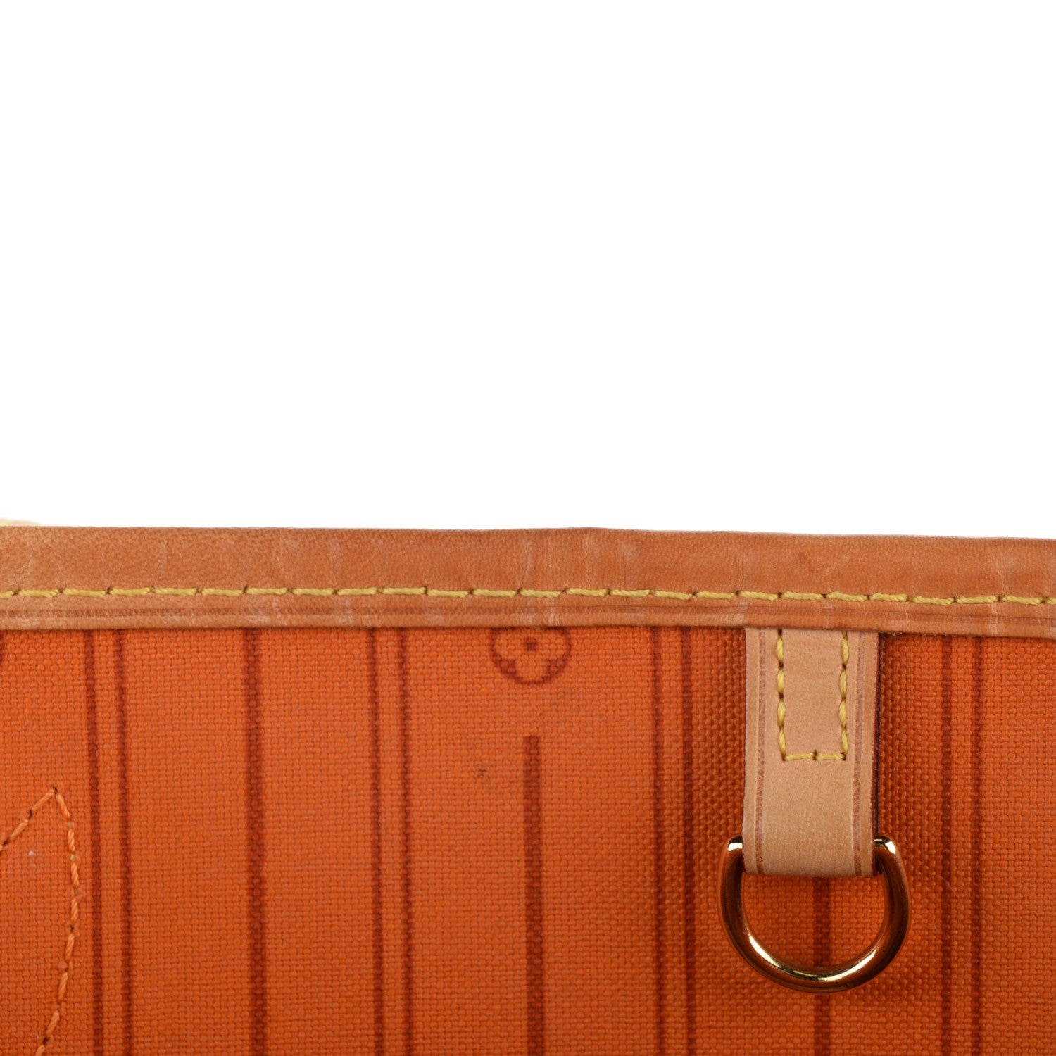 Louis Vuitton Monogram My LV Heritage Neverfull MM Orange Ivory 8 of 8