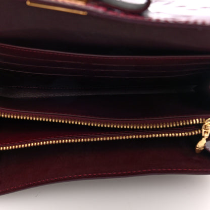 Louis Vuitton Vernis Sarah Noeud Wallet Rouge Fauviste 5 of 6