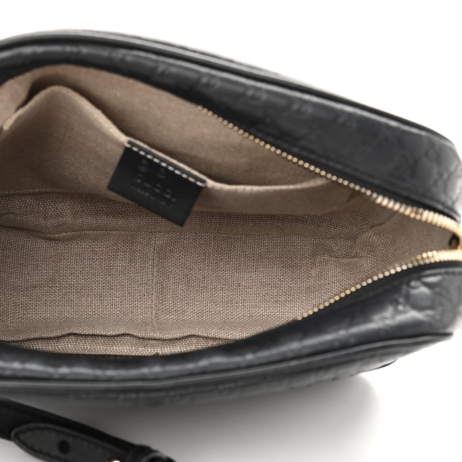 Gucci Microguccissima Mini Bree Messenger Bag Black 5 of 13