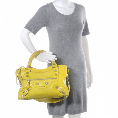 Balenciaga Agneau Giant 21 Silver Hardware CIty Bouton D Or 2 of 8