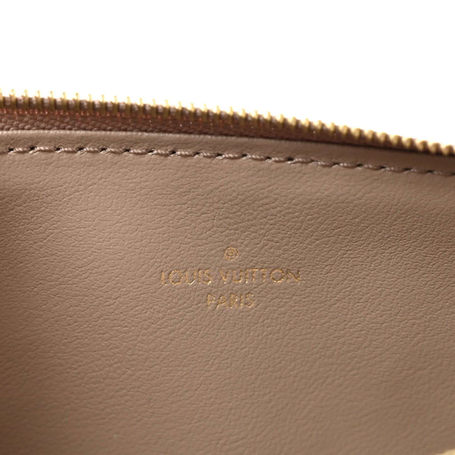 Empreinte Felicie Chain Wallet Zippered Insert Tourterelle