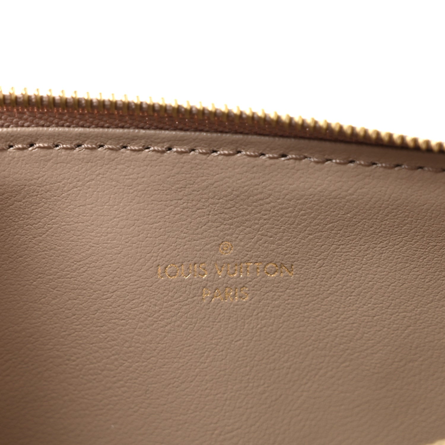 Louis Vuitton Empreinte Felicie Chain Wallet Zippered Insert Tourterelle 6 of 7