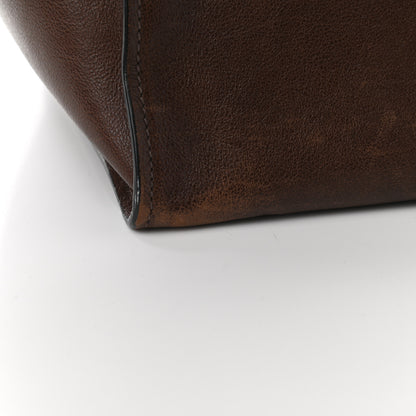 Prada Glace Calf Twin Pocket Tote Bruciato 17 of 17