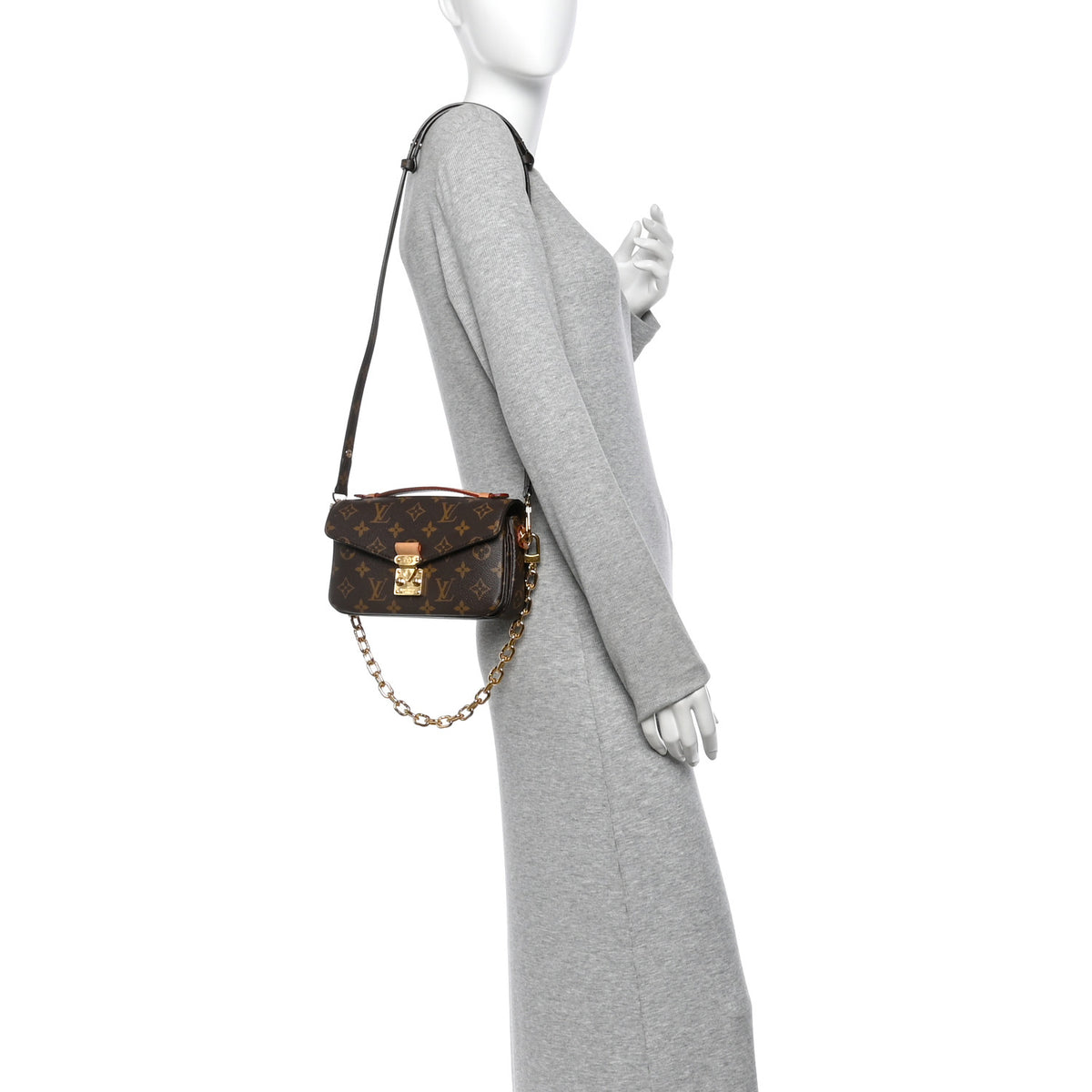 Louis Vuitton Monogram Pochette Metis East West 2 of 10