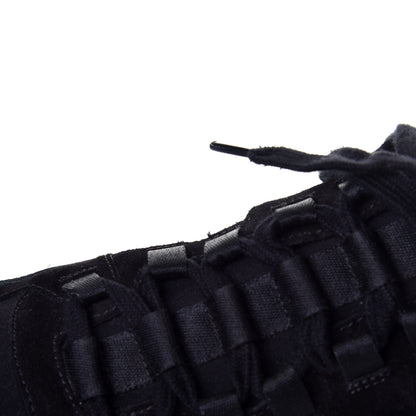 Chanel Velvet Calfskin Mixed Fibers CC Sneakers 37.5 Black 11 of 11