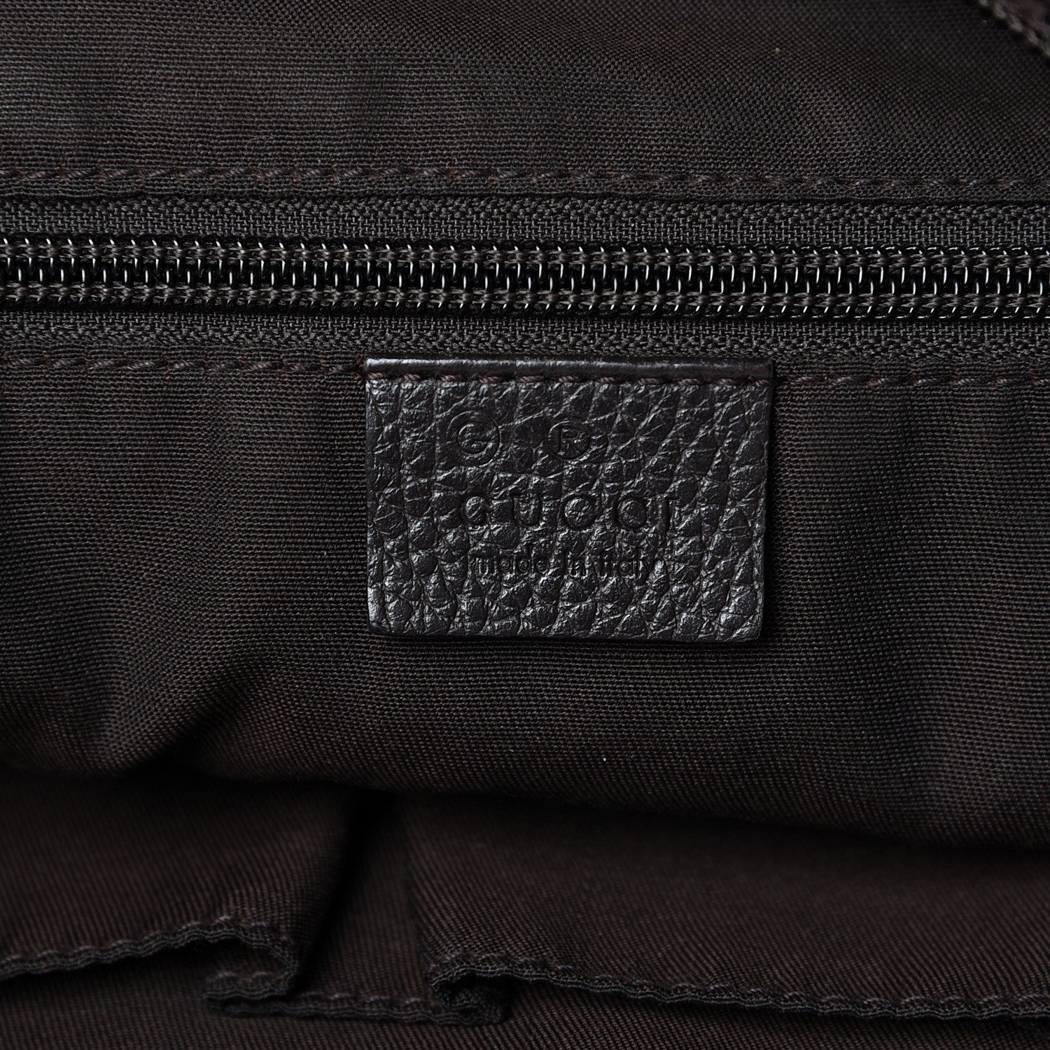 Gucci Nylon Monogram Large Messenger Brown 5 of 15