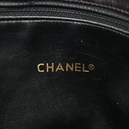 Chanel Lambskin Quilted Tote Black 5 of 12