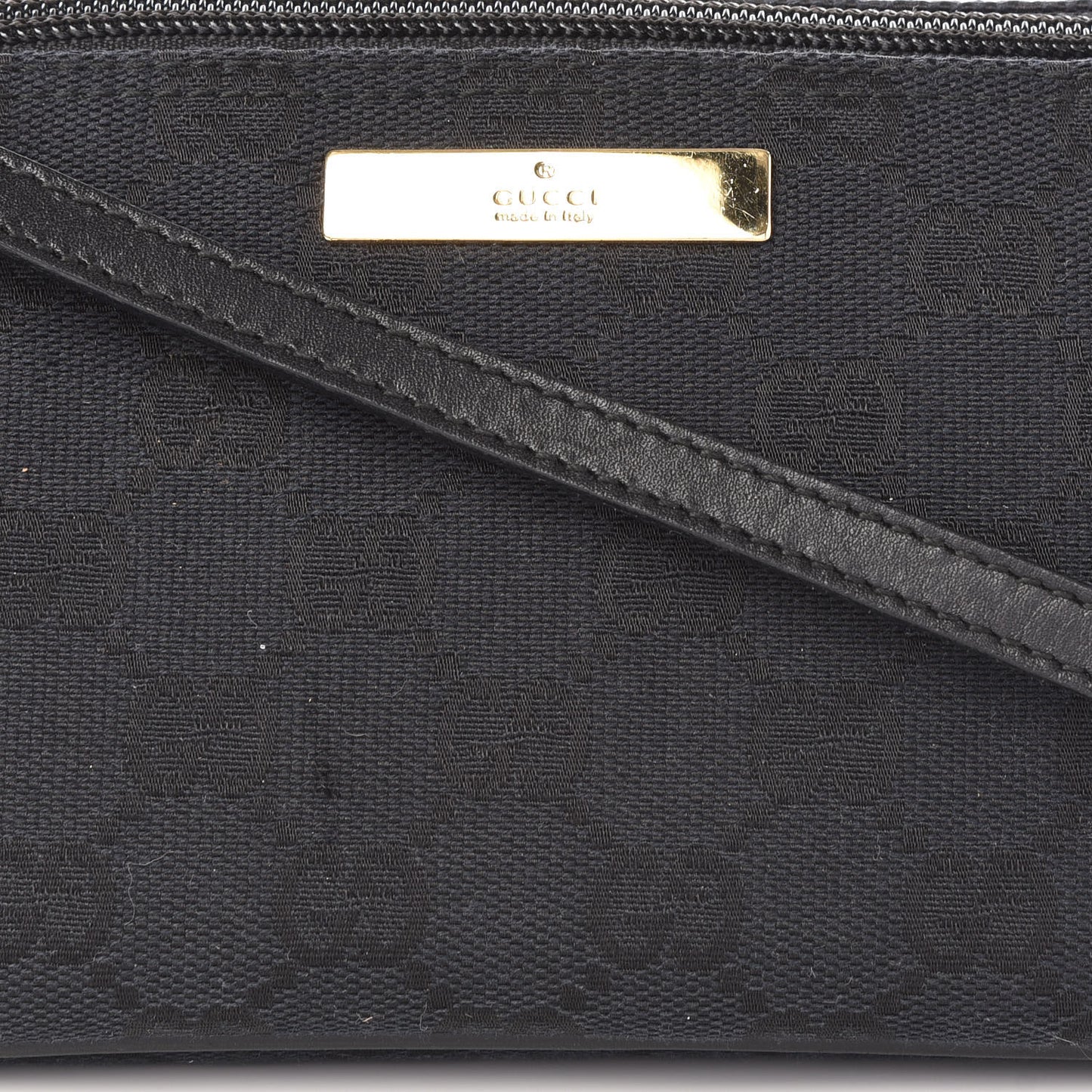Monogram Boat Pochette Black