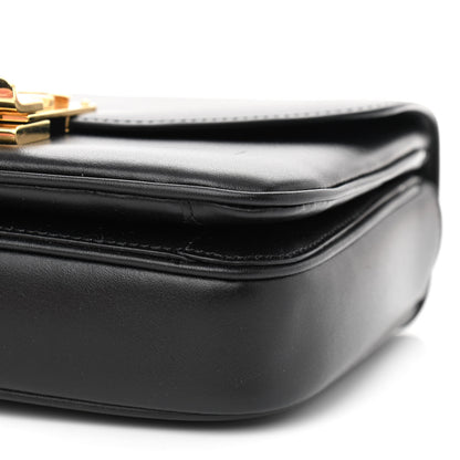 Celine Shiny Calfskin Small C Bag Black 9 of 10