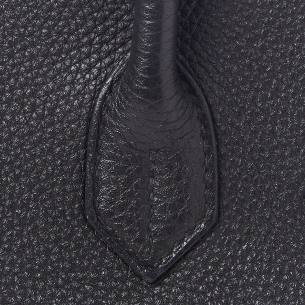 Togo Birkin 30 Black