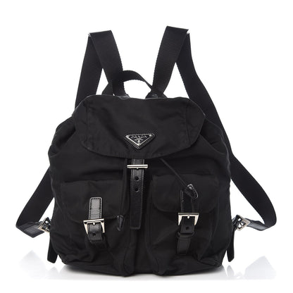 Prada Nylon Vela Small Backpack Black 1 of 6