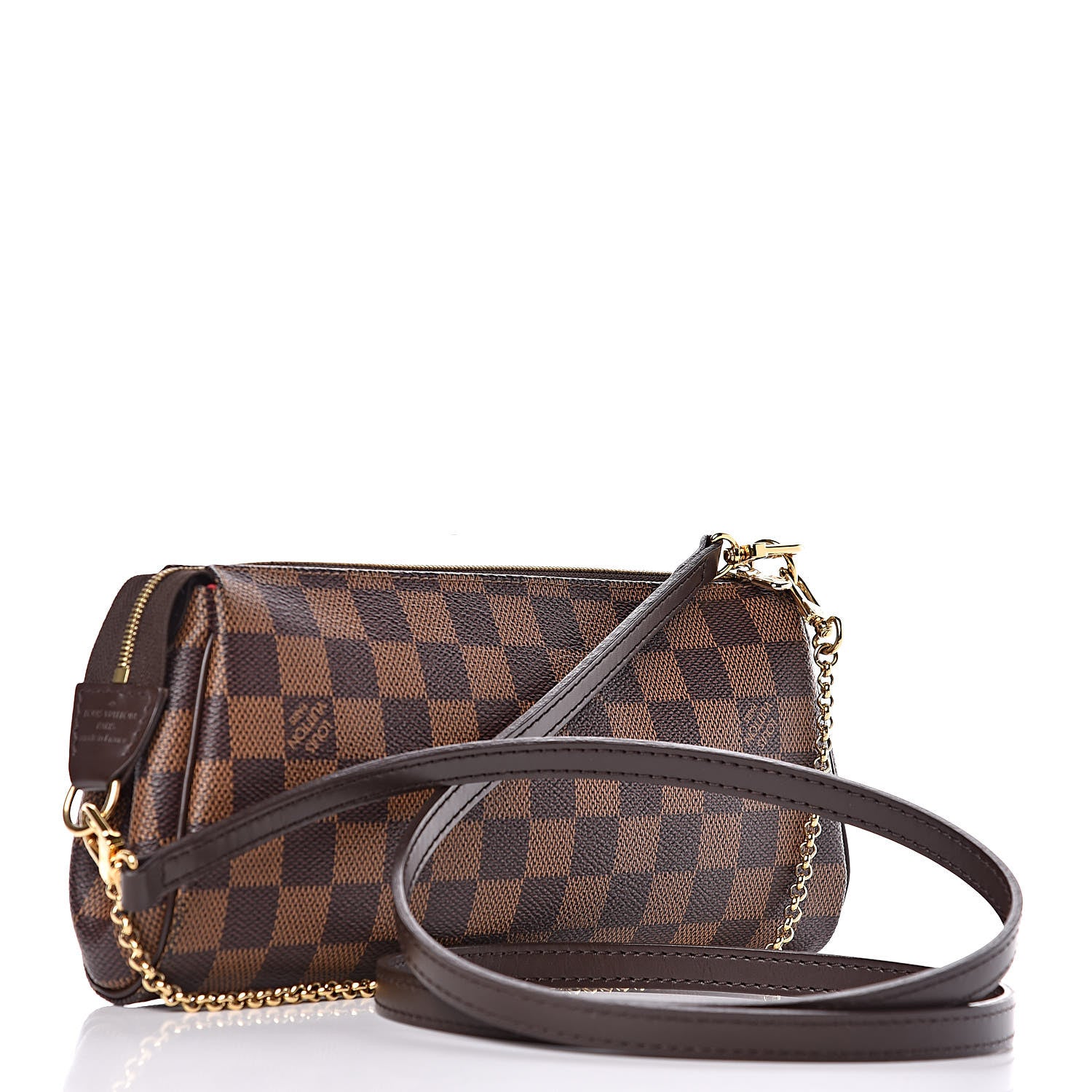 Louis Vuitton Damier Ebene Eva Clutch 3 of 12