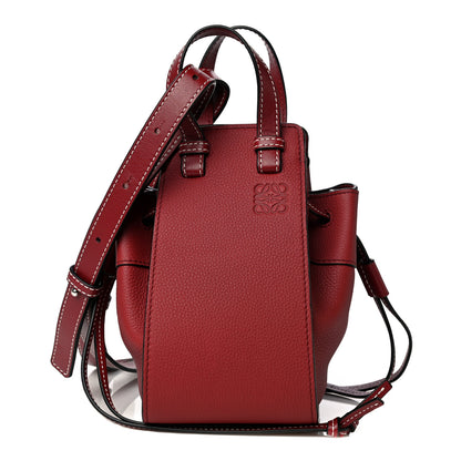 Loewe Calfskin Mini Hammock Shoulder Bag Dark Red 1 of 9