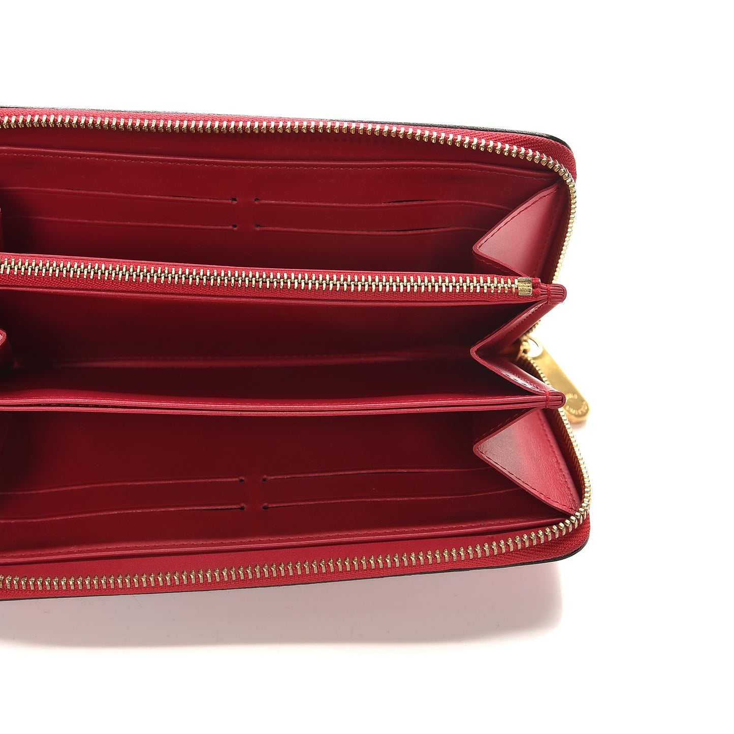 Patent Sweet Monogram Zippy Wallet Rose Indien