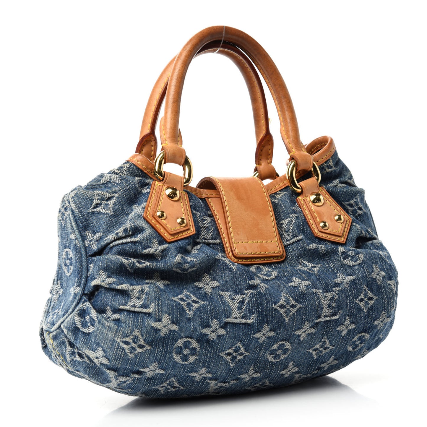 Monogram Denim Pleaty Blue