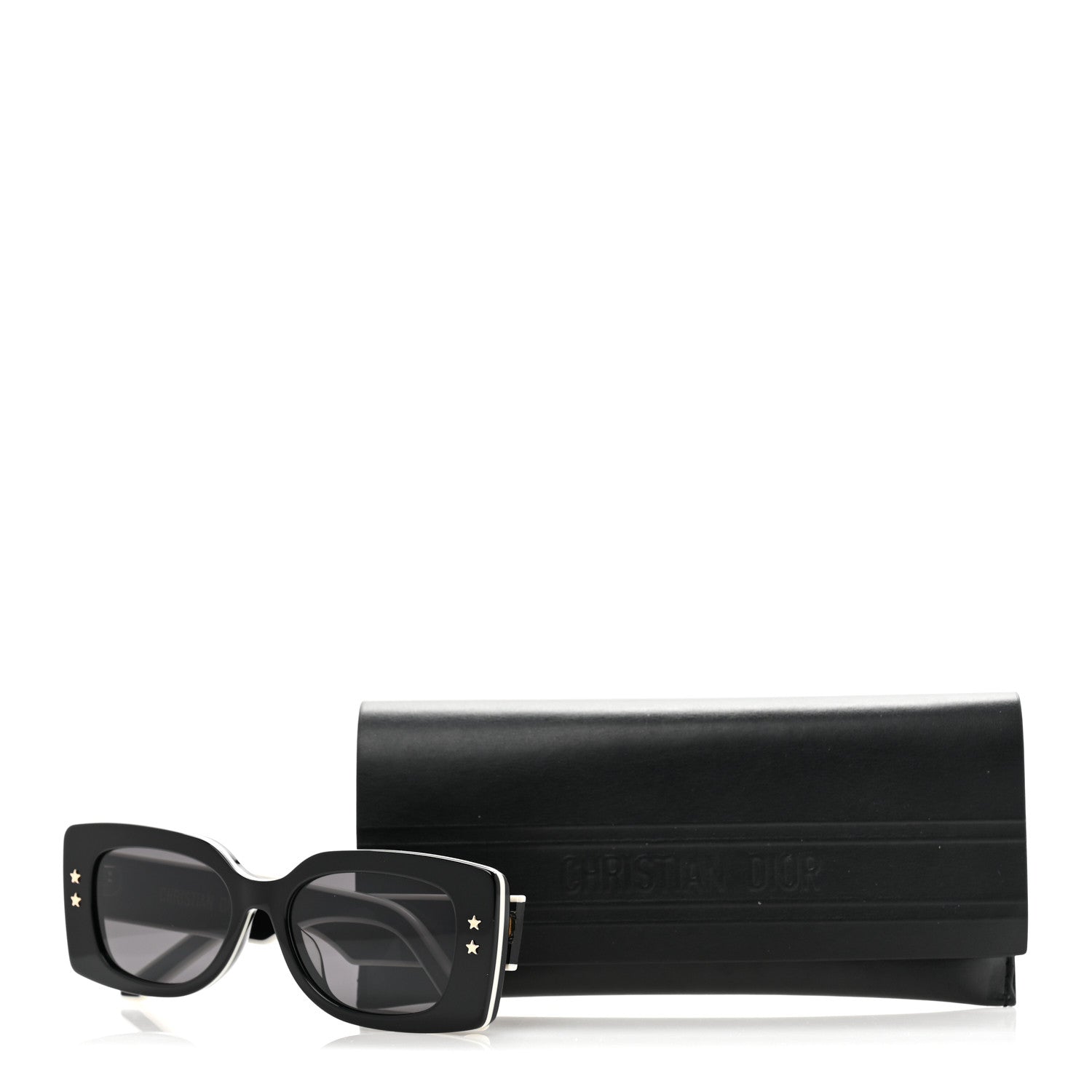 Christian Dior Diorpacific S1U Square Sunglasses Black White 8 of 8