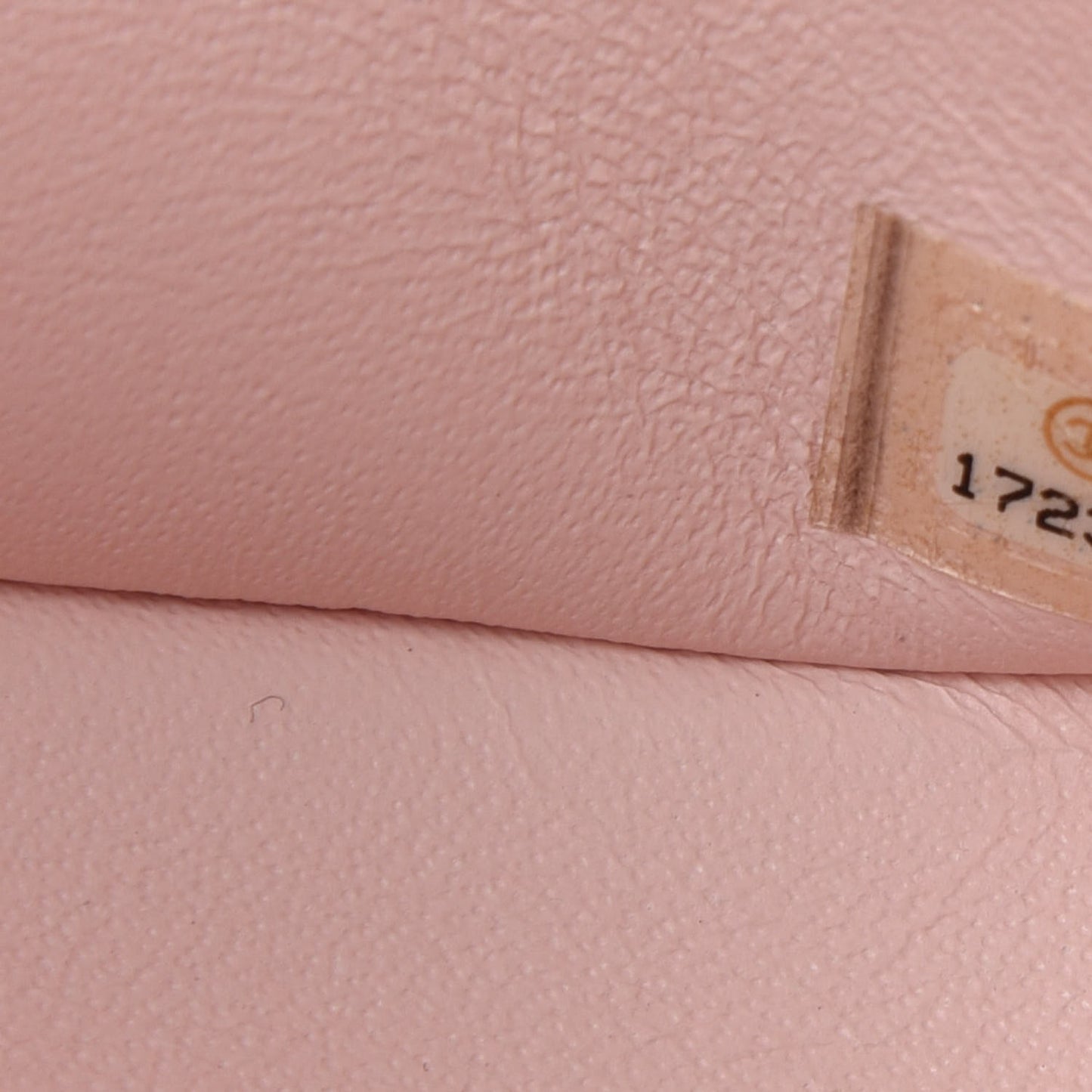 Patent Quilted Jumbo Double Flap Light Pink