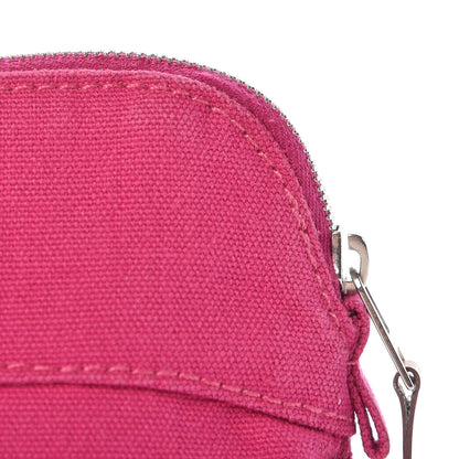 Hermes Cotton Canvas Bolide Travel Cosmetic Pouch 14 of 14