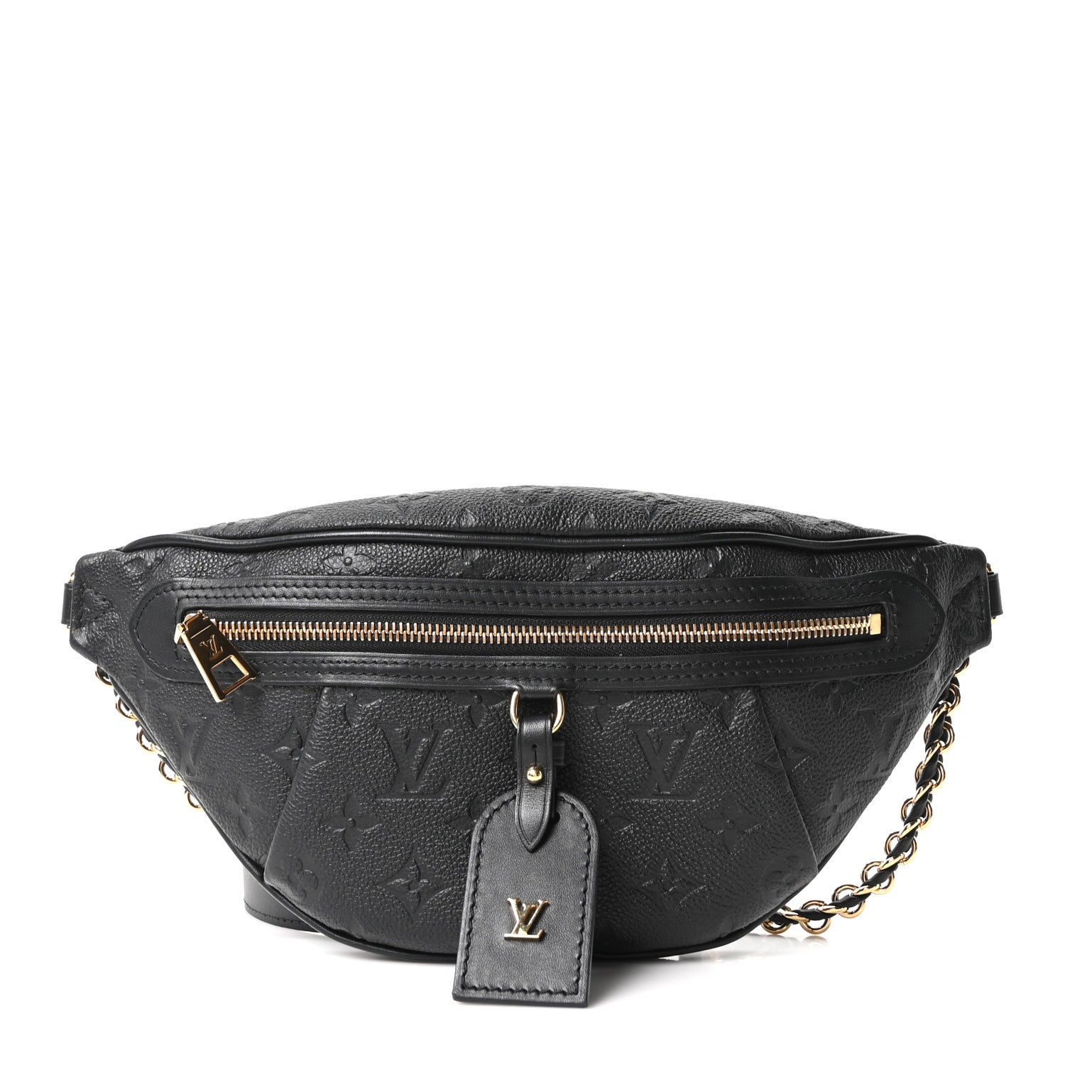 Louis Vuitton Empreinte High Rise Bumbag PM Black 1 of 8