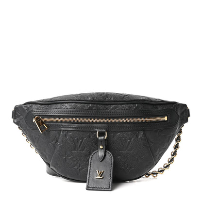 Louis Vuitton Empreinte High Rise Bumbag PM Black 1 of 8