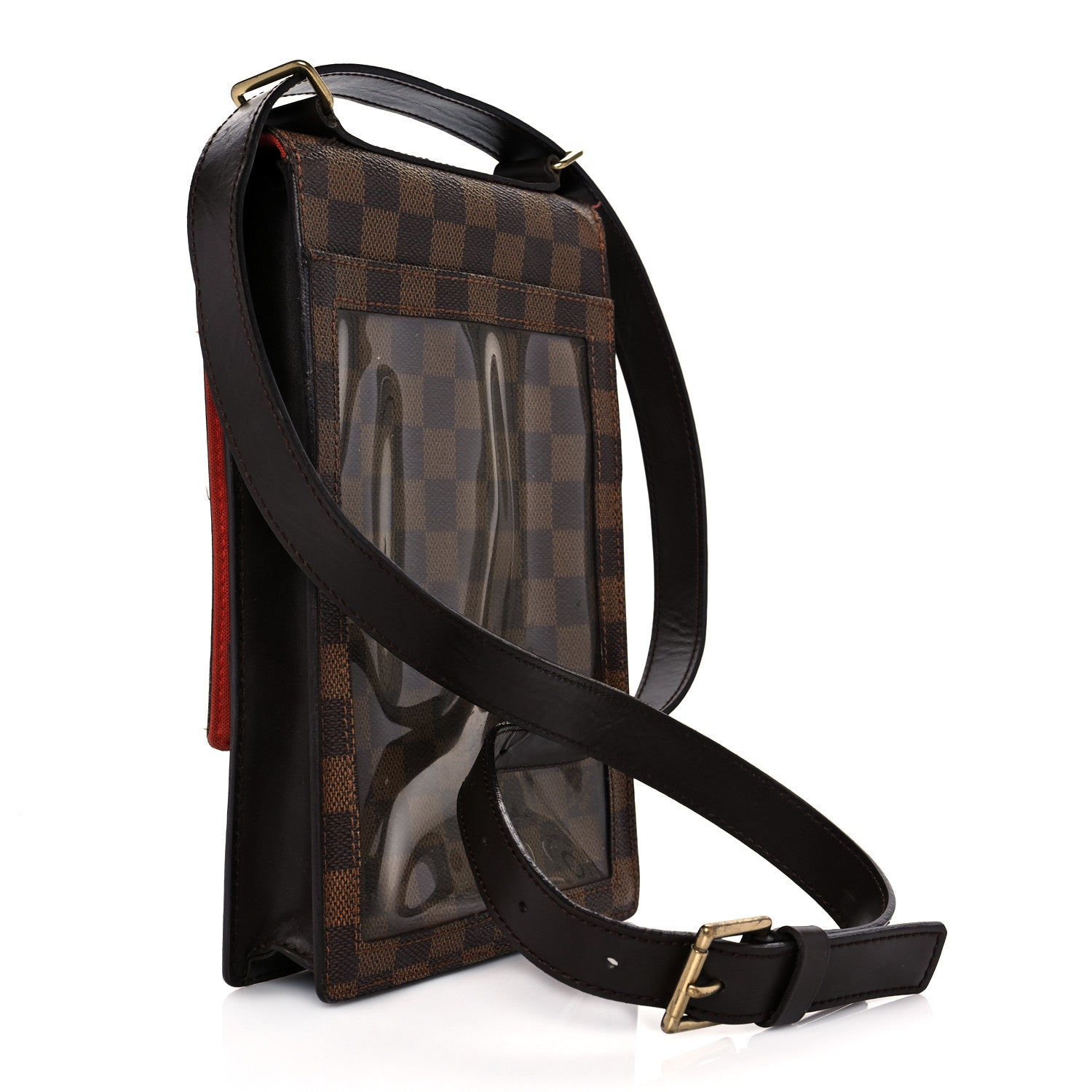 Louis Vuitton Damier Ebene Portobello Travel Shoulder Bag 3 of 9