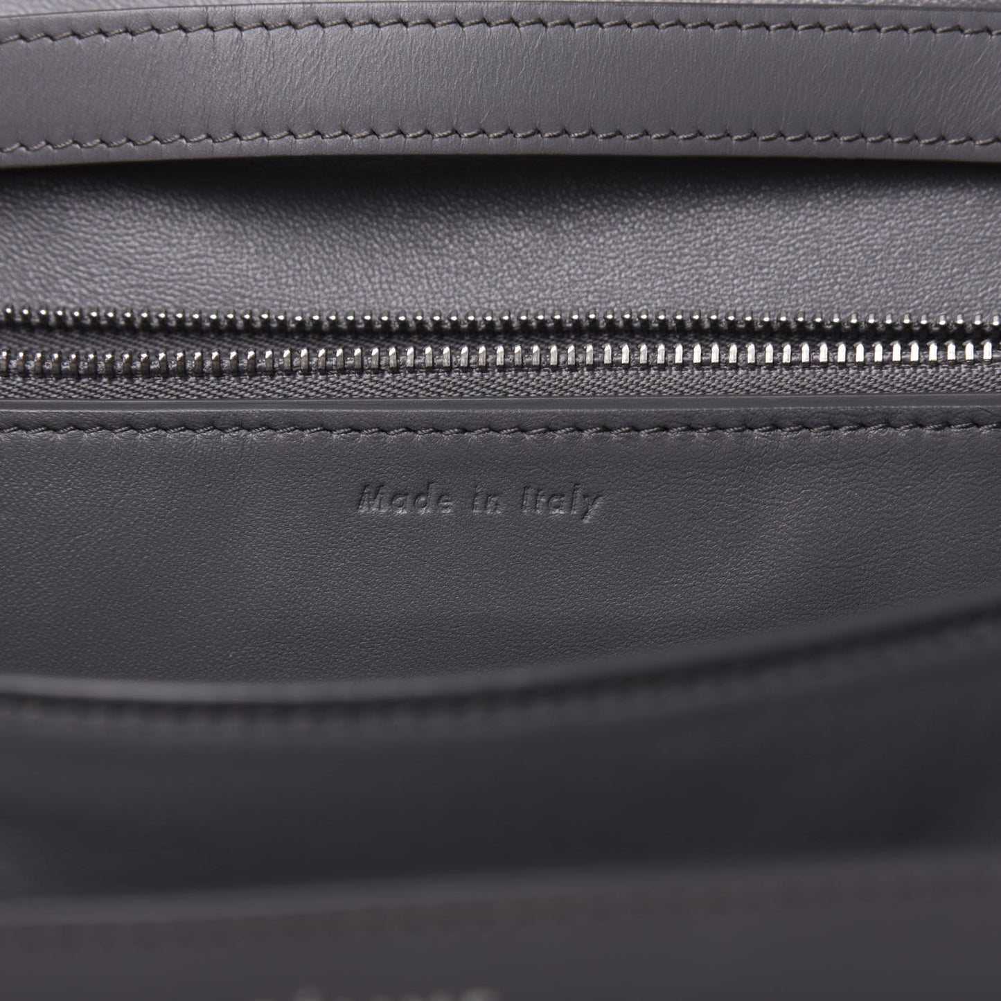 Box Calfskin Classic Box Flap Bag Anthracite
