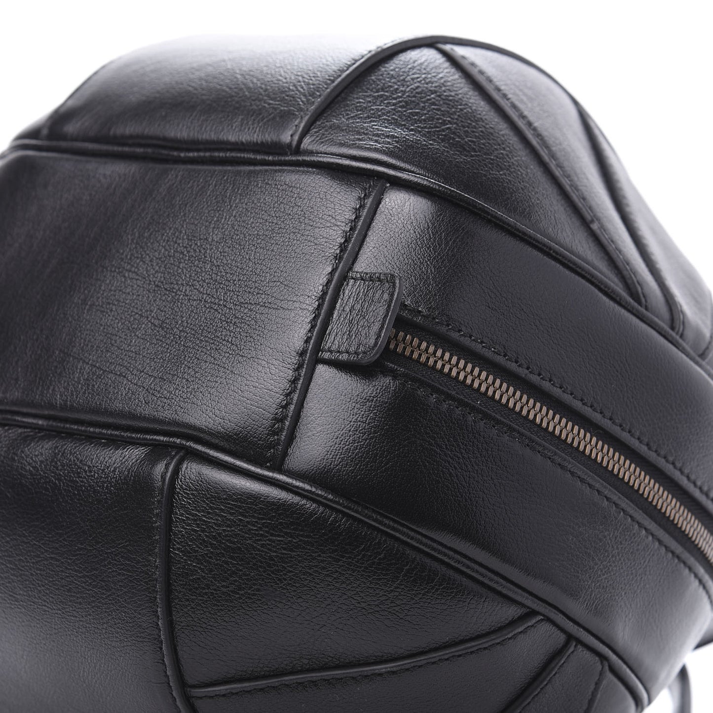Piuma Lux Energy Tifosa Basketball Shaped Shoulder Bag Black