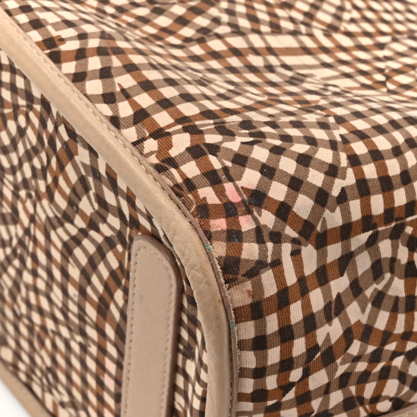 Visetos Medium Liz Reversible Shopper Tote Beige