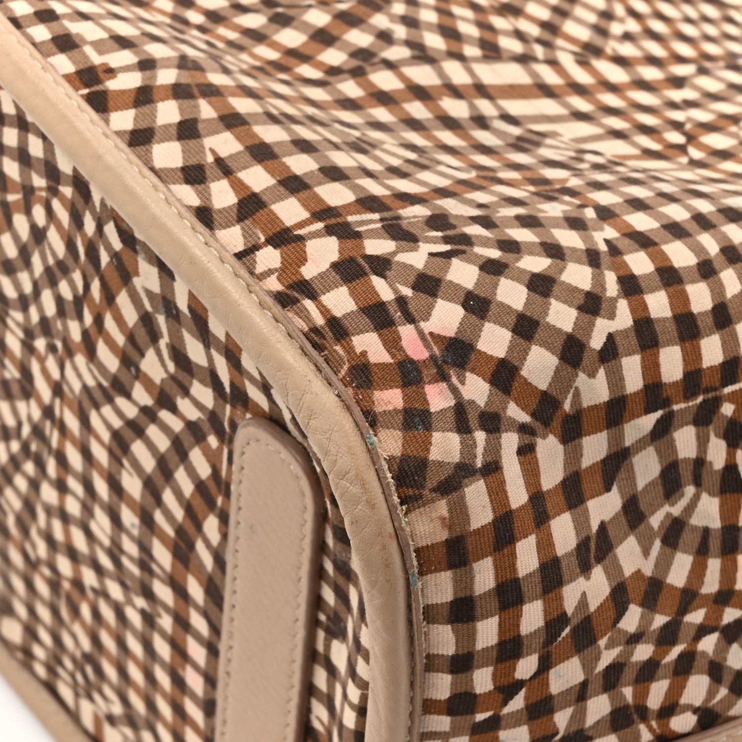 MCM Visetos Medium Liz Reversible Shopper Tote Beige 28 of 28