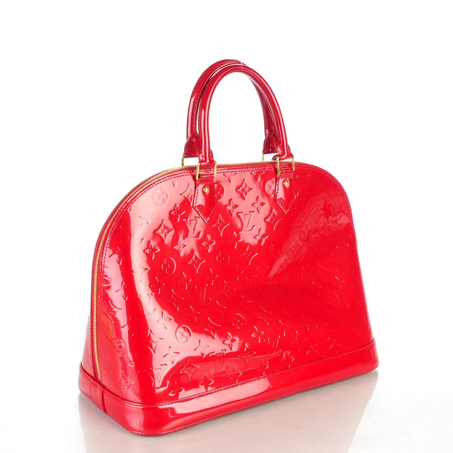 Louis Vuitton Vernis Alma GM Pomme D'Amour 3 of 9