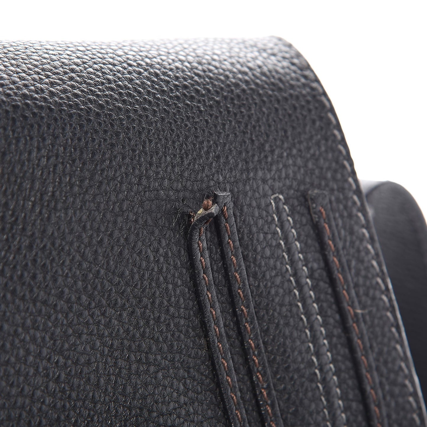 Calfskin Medium Marcie Round Crossbody Bag Black