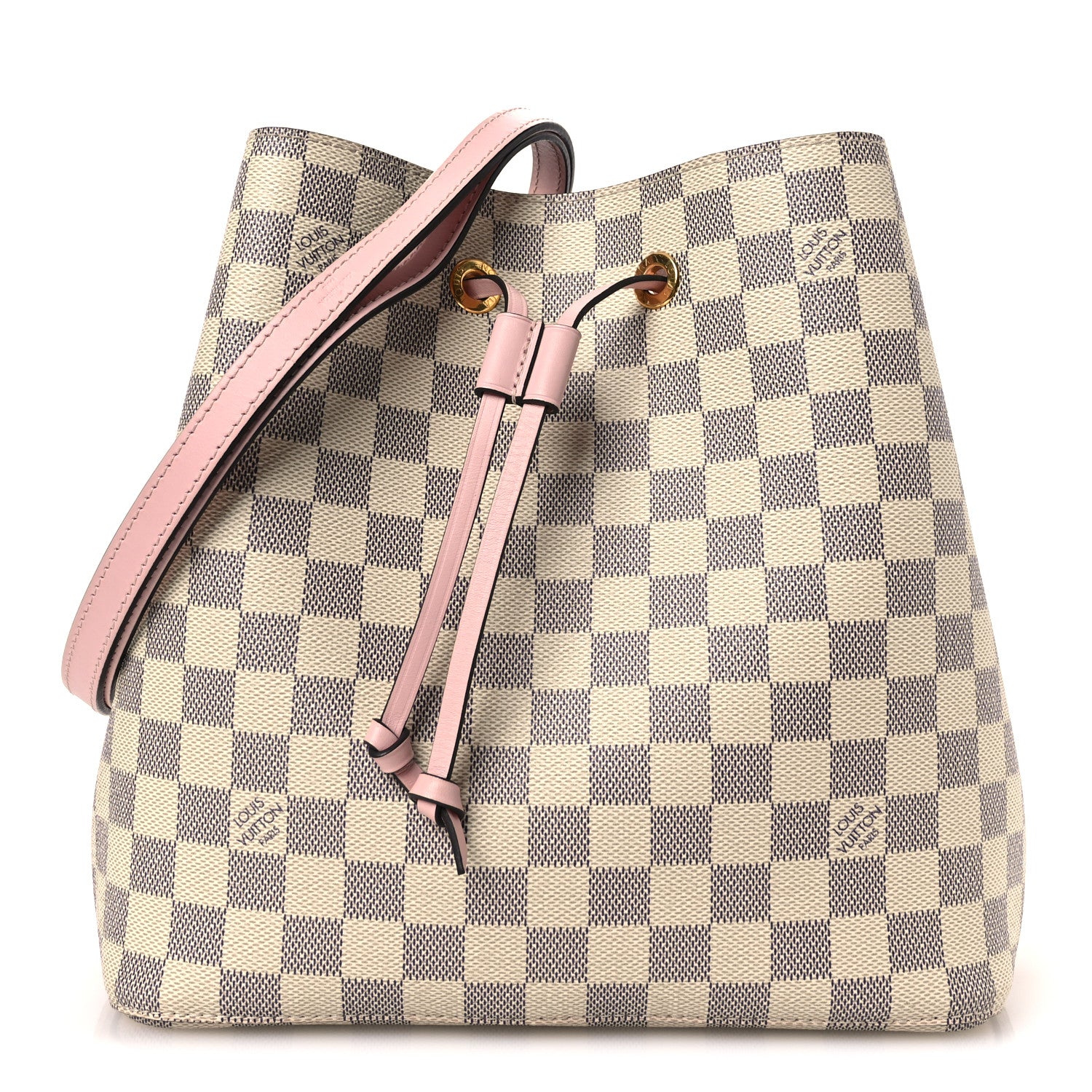 Louis Vuitton Damier Azur Neonoe MM Eau De Rose 1 of 9