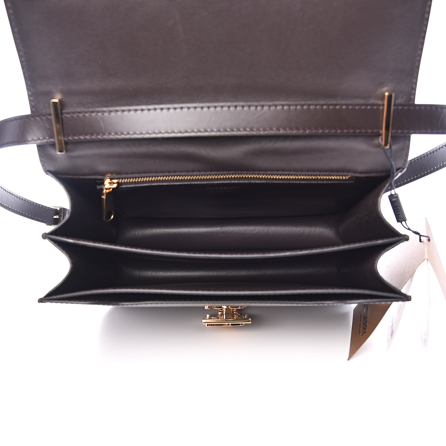 Calfskin Medium TB Bag Coffee