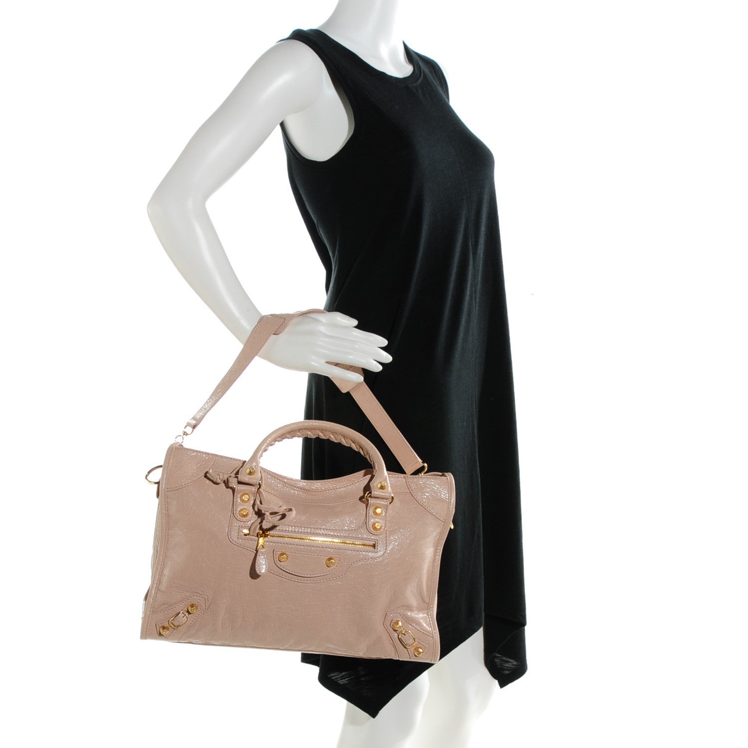 Balenciaga Agneau Giant 12 Gold Hardware City Rose Aubepine Rose Light 2 of 8
