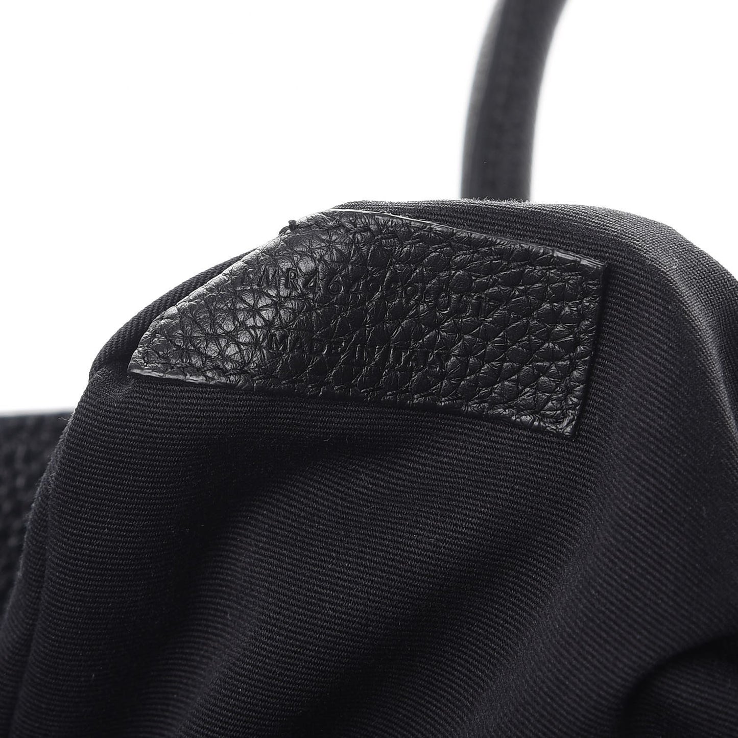 Grained Calfskin Medium Supple Sac De Jour Black