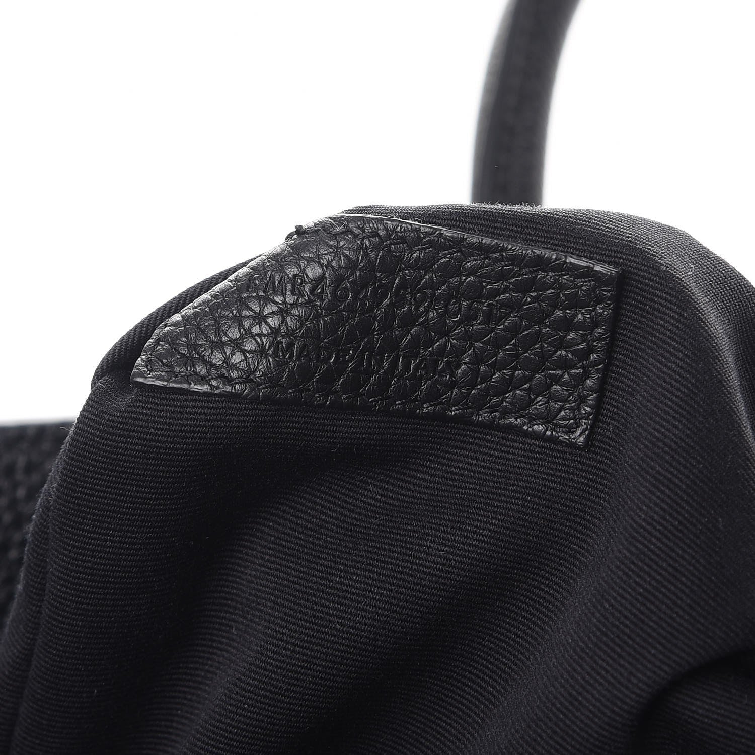 Saint Laurent Grained Calfskin Medium Supple Sac De Jour Black 7 of 8