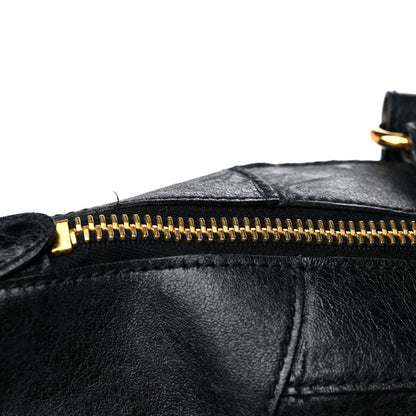 Balenciaga Agneau Giant 21 Gold Hardware Weekender Black 12 of 16