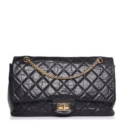 Chanel Aged Calfskin Quilted 2.55 Reissue 227 Flap Black 1 of 8
