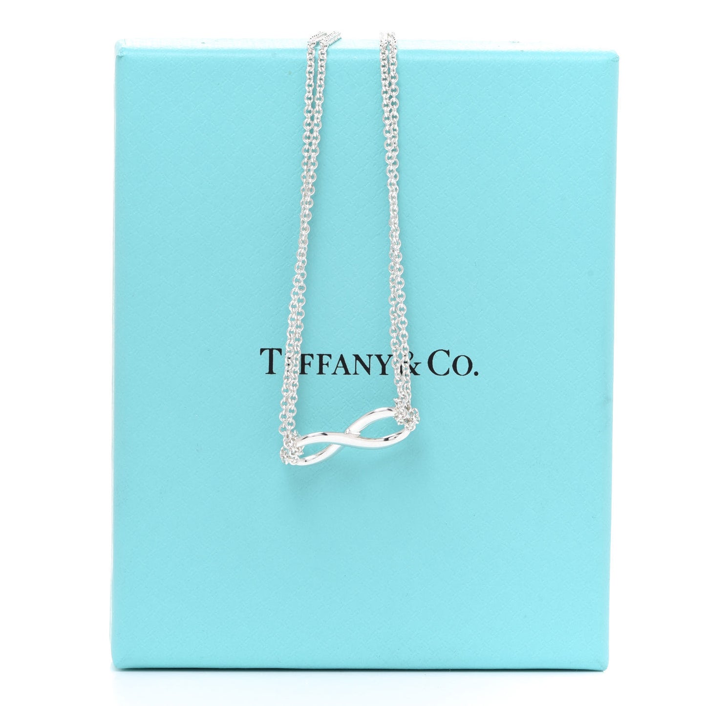 Sterling Silver Infinity Pendant Necklace