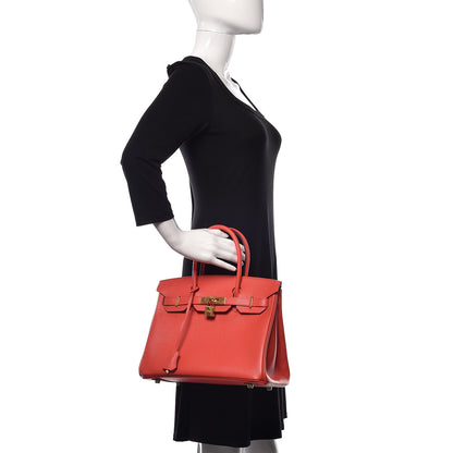 Hermes Epsom Birkin 30 Rose Jaipur 2 of 11