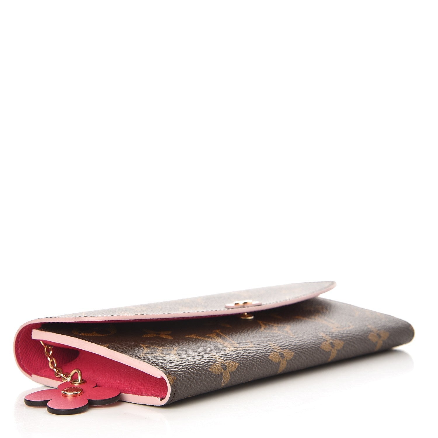 Louis Vuitton Monogram Bloom Flower Emilie Wallet 4 of 7
