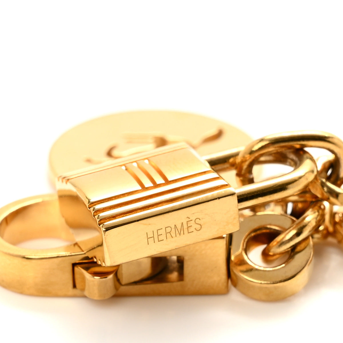 Hermes Breloque Bag Charm Gold 4 of 5