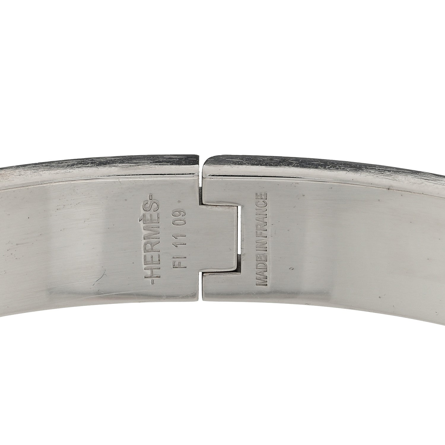 Hermes Enamel Narrow Clic Clac HH Bracelet GM Lagon 3 of 3