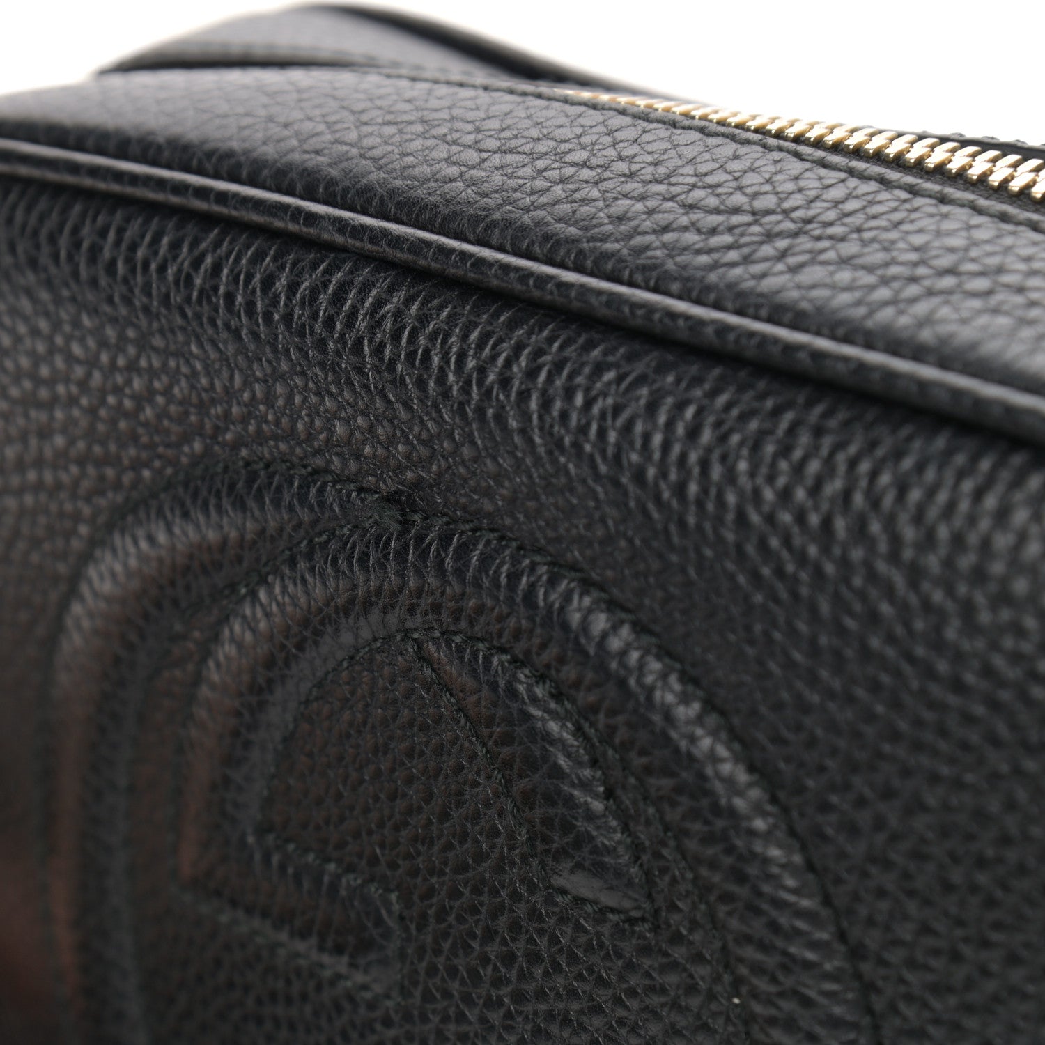 Gucci Pebbled Calfskin Small Soho Disco Bag Black 11 of 15