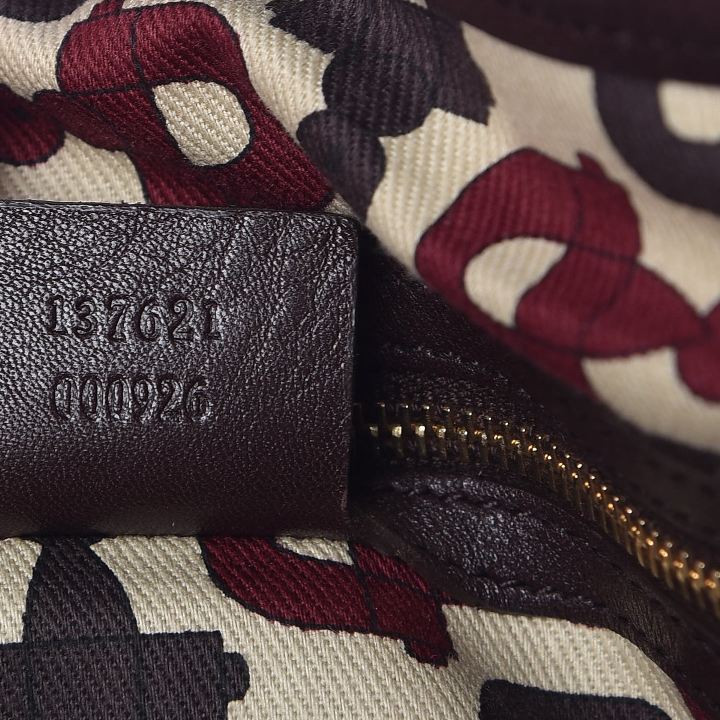Guccissima Medium Pelham Shoulder Bag Dark Brown